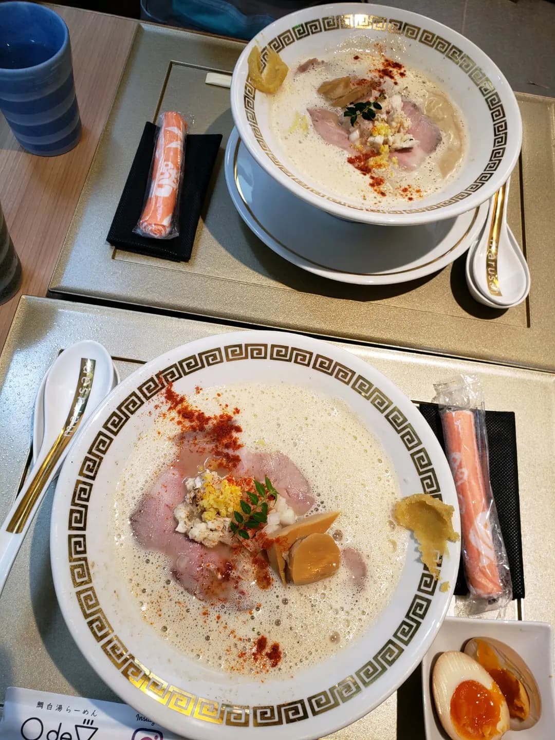 ○de▽ 鯛白湯らーめん photo 8