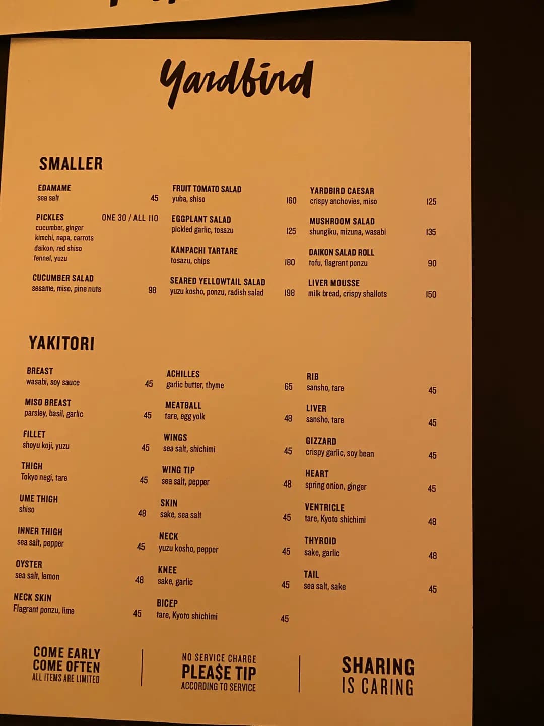 Yardbird photo 4