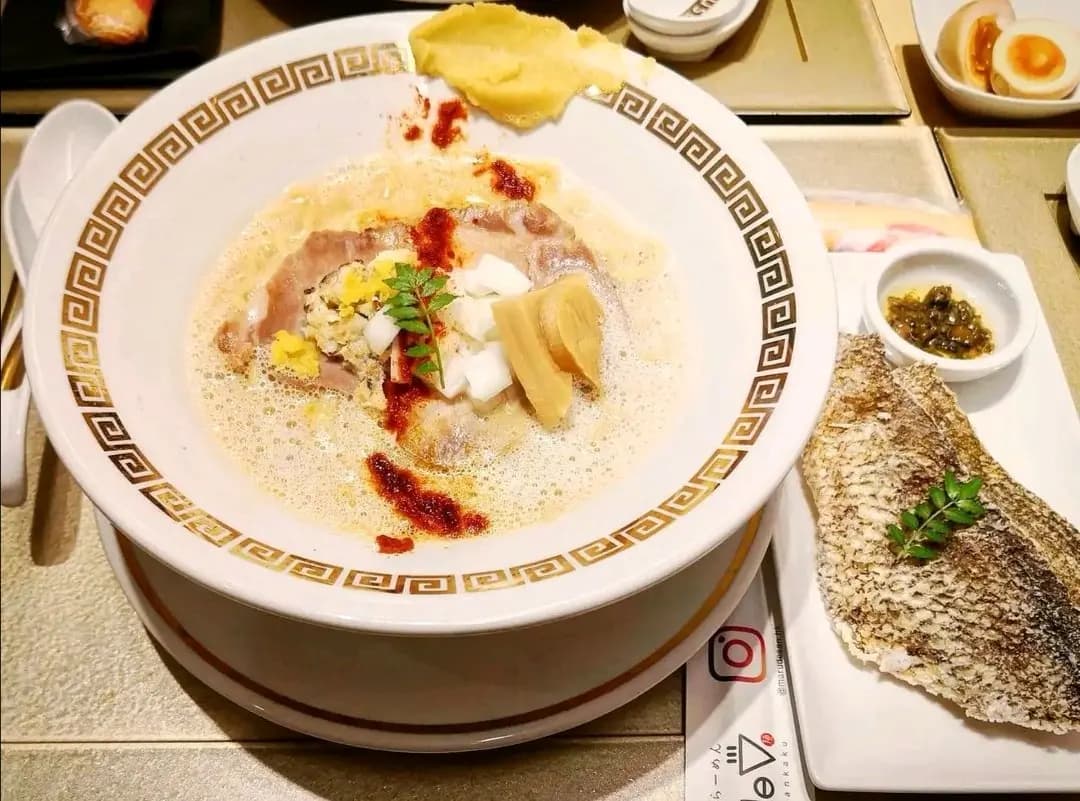 ○de▽ 鯛白湯らーめん (電氣道) photo 4
