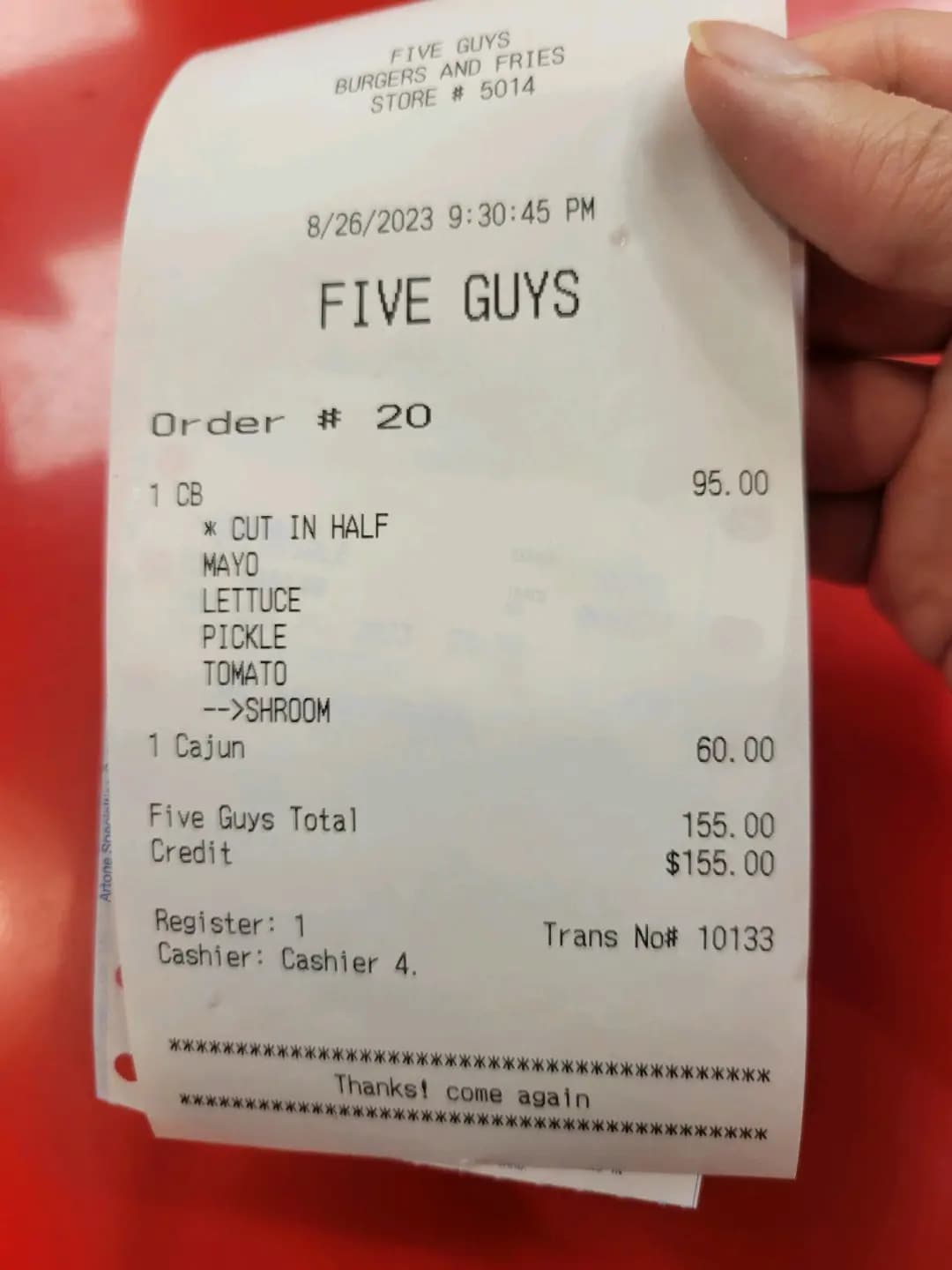 FIVE GUYS photo 7