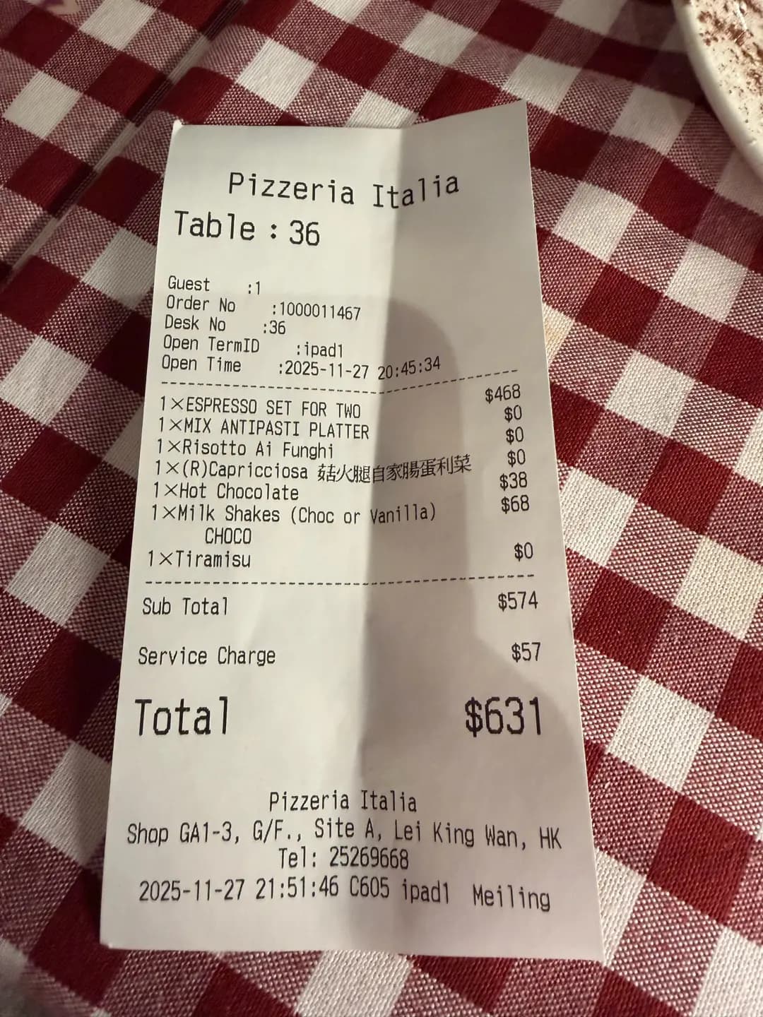 Pizzeria Italia (蘇豪東A期) photo 6