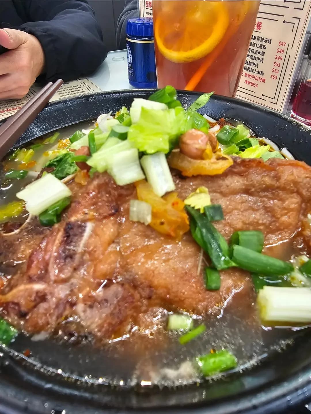 阿一豬扒酸辣米綫 photo 3
